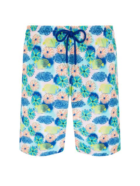 Men Swim Trunks Long Ultra-light and packable Urchins & Fishes