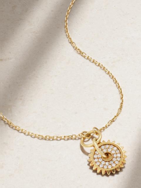 FOUNDRAE 18-karat Gold Diamond Necklace