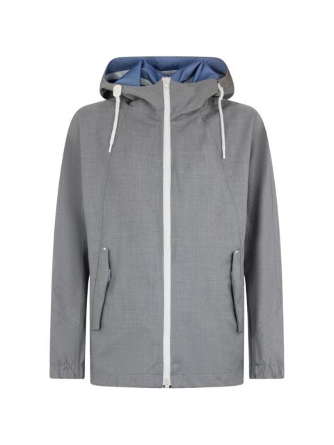 Herno zip-up hooded jacket