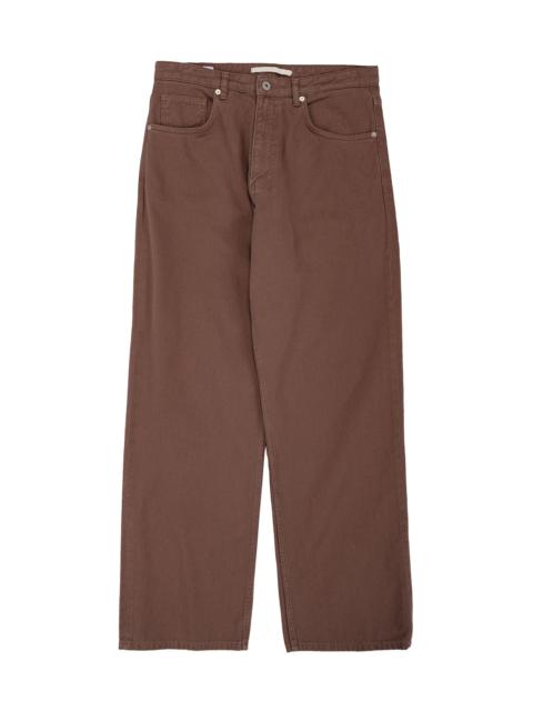 NORSE PROJECTS Korshavn Relaxed 5 Pocket Heavy Twill Peppercorn