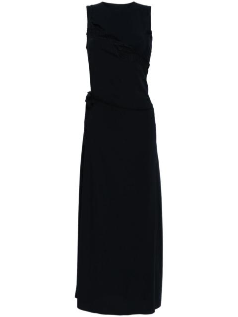 MM6 Maison Margiela lace-detail maxi dress