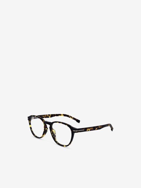 BOSS tortoiseshell-effect glasses