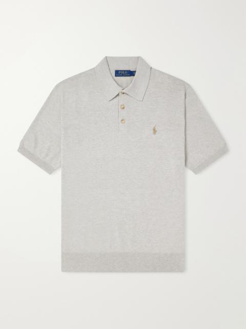 Polo Ralph Lauren Logo-Embroidered Cotton Polo Shirt