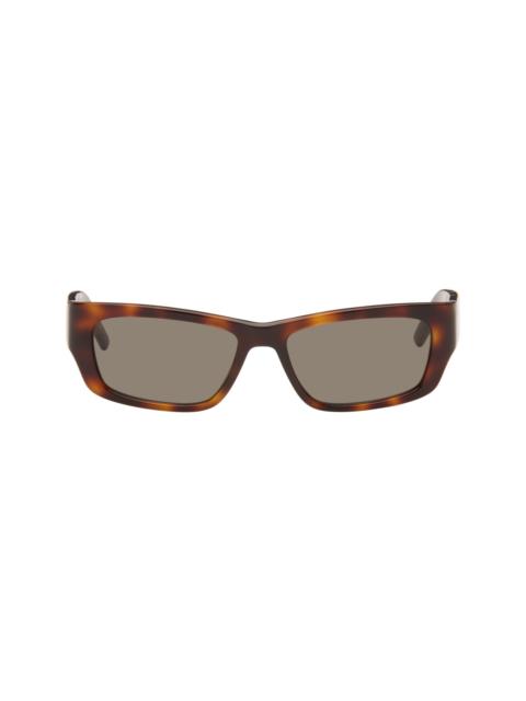 SAINT LAURENT Brown SL M182 Jazz Sunglasses