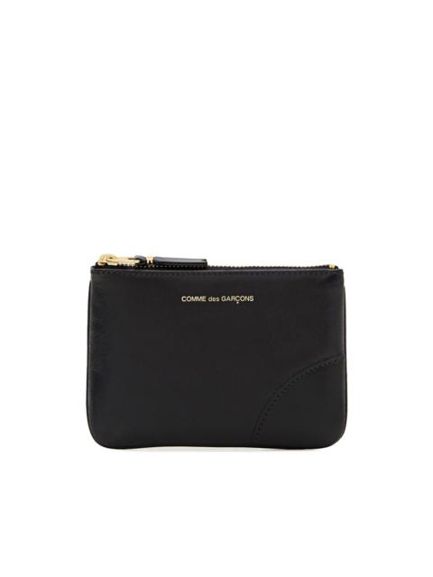 Comme des Garçons PLAY gold-logo leather wallet