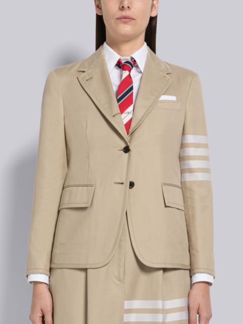 Thom Browne Cotton Twill Back Tab 4-Bar Sport Coat