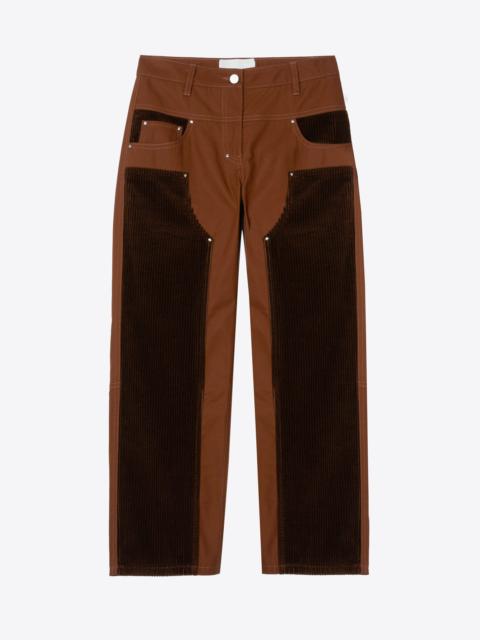 3.1 Phillip Lim Garment Dye French Terry Carpenter Pant