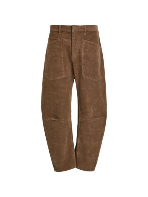 NILI LOTAN Shon pocket corduroy trousers