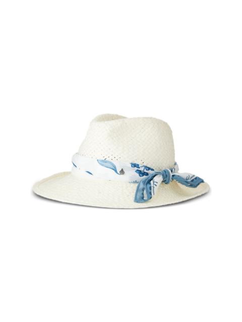 MAISON MICHEL Kate straw fedora