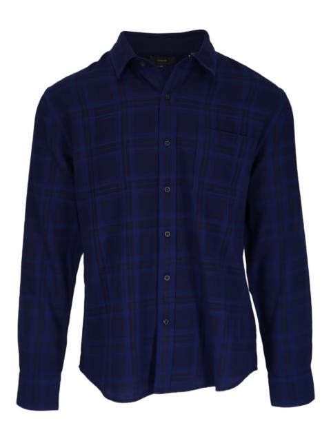 Vince checked woven shirt