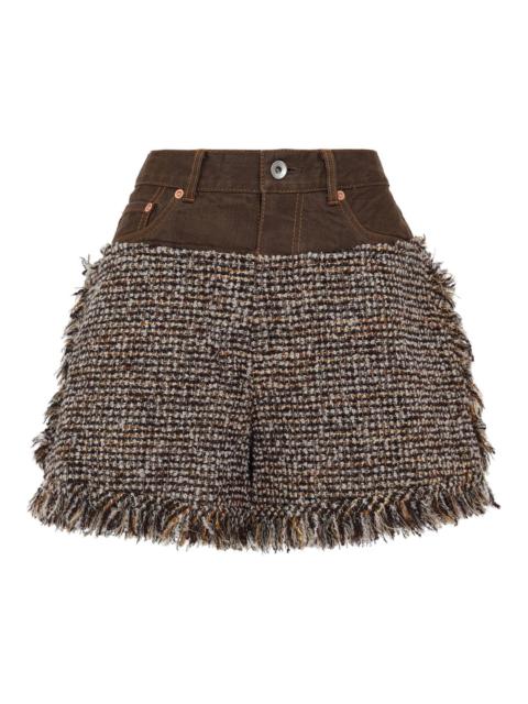 sacai Tweed Shorts