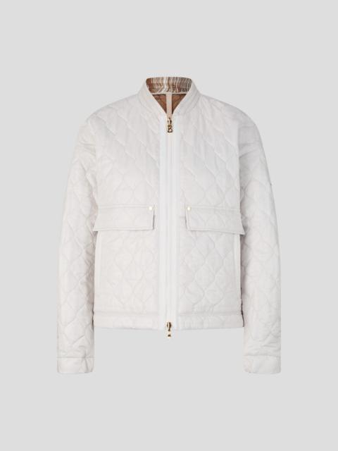 BOGNER Paola Reversible quilted jacket in Sand