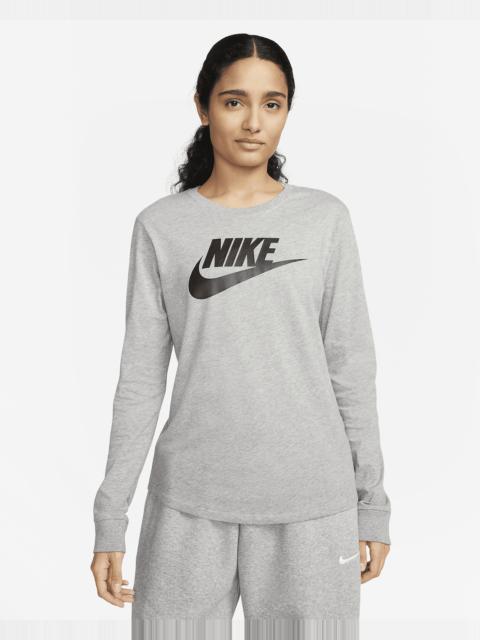 Women's Nike Sportswear Essentials Long-Sleeve Logo T-Shirt