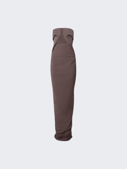 Rick Owens Prong Gown Grape