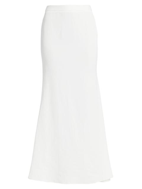 TWP Women's At Last Linen-Blend Maxi Skirt - White