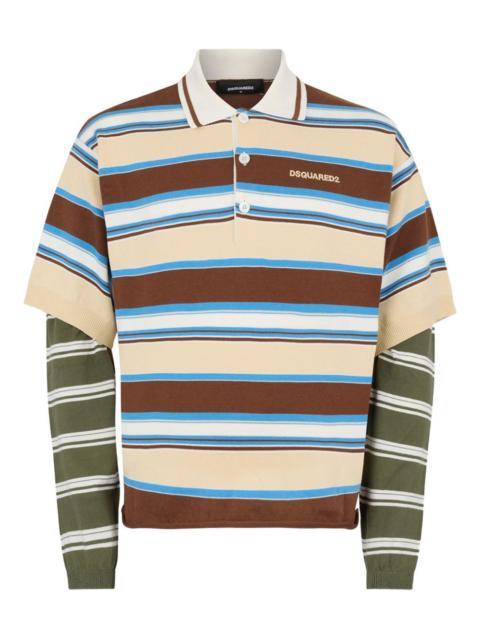 DSQUARED2 long-sleeves polo shirt