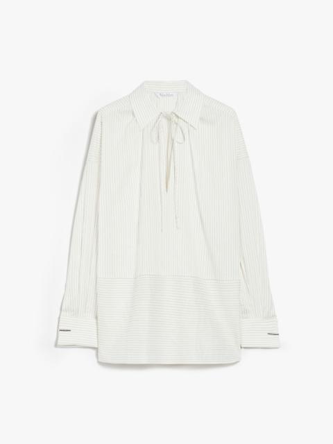 Max Mara SALETTA Cotton and silk soft shirt