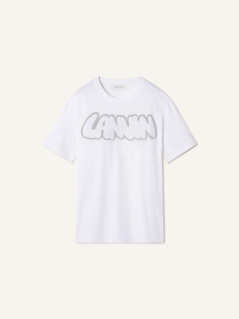Lanvin WHITE URBAN CURB T-SHIRT