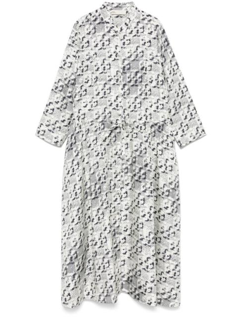 TORY BURCH printed midi dress
