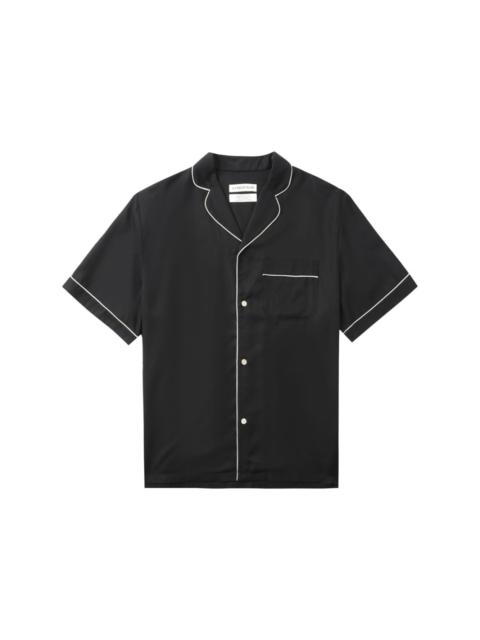 A KIND OF GUISE contrast-trim Tencel shirt