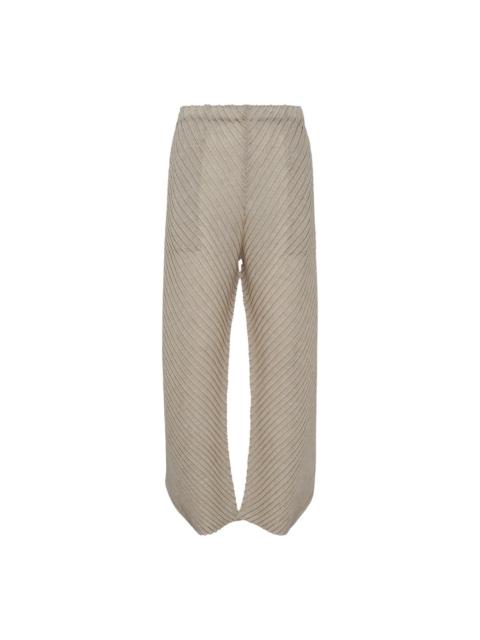 ISSEY MIYAKE Sheer Linen Pleated Pants