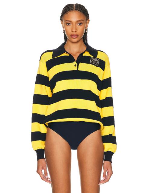 Miu Miu Long Sleeve Top