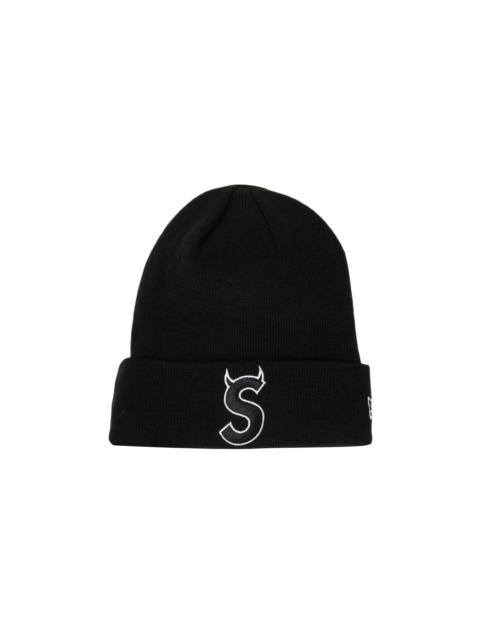 Supreme x New Era S Logo Beanie 'Black'