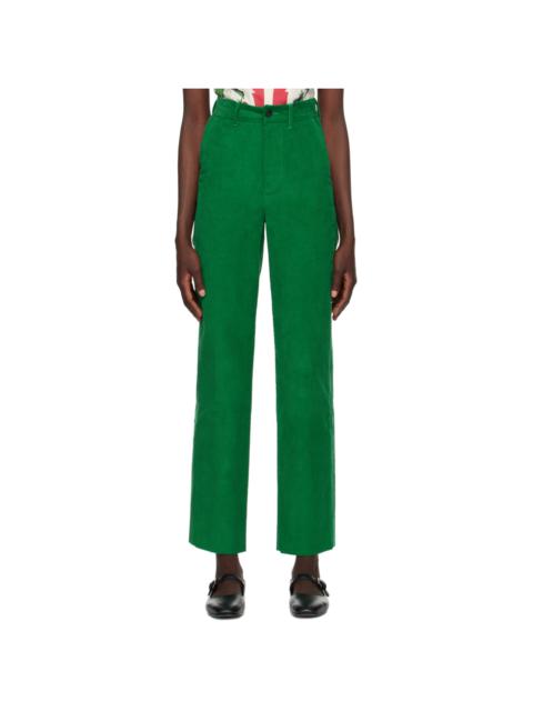 Green Standard Trousers