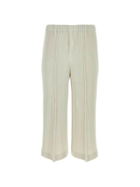 ISSEY MIYAKE plissé bermuda shorts