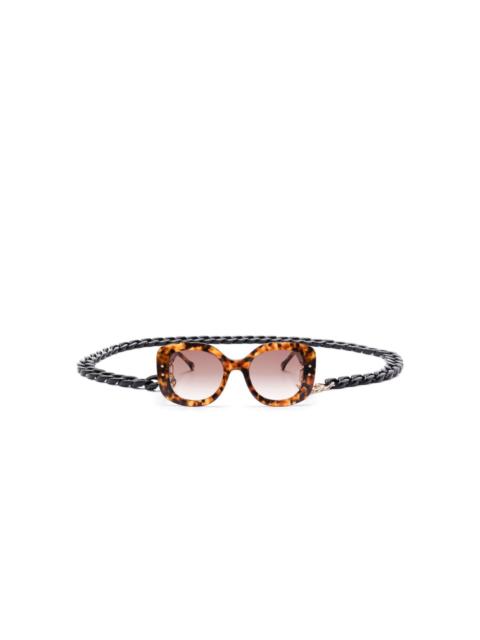 CAROLINA HERRERA oversize-frame sunglasses
