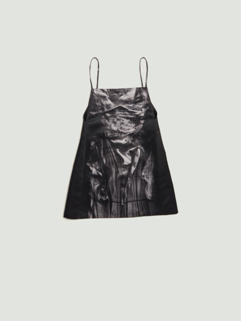 Compact Print Slip Dress