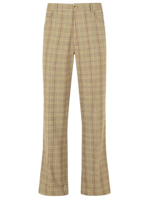 AMIRI Amiri Virgin Wool Blend Trousers Beige Men