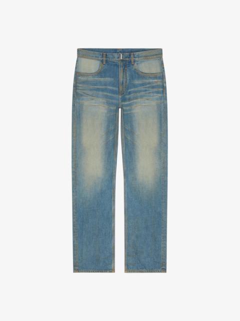 Givenchy JEANS IN WASHED DENIM