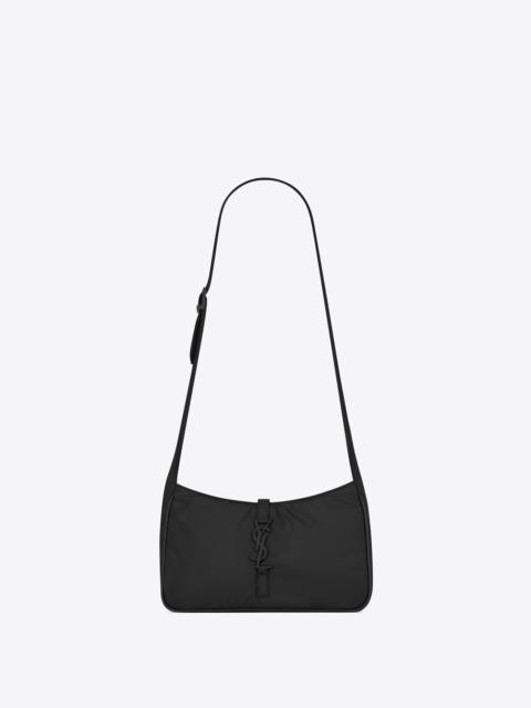 SAINT LAURENT le 5 à 7 crossbody bag in econyl® regenerated nylon