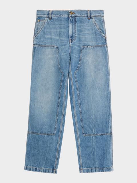 VERSACE JEANS COUTURE Men & apos;s Straight-Leg Carpenter Jeans