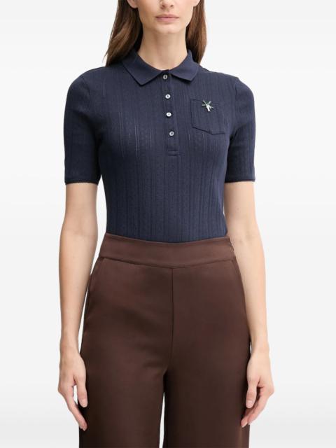 LACOSTE short-sleeve pocket polo shirt