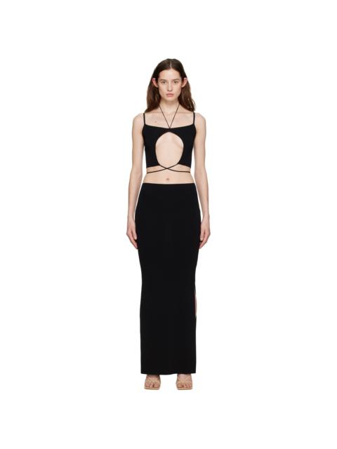 AYA MUSE Black Mloko Maxi Dress