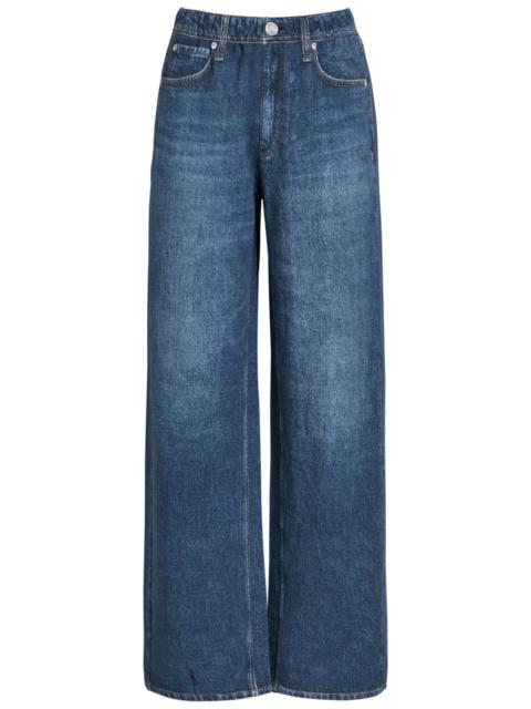 Rag & Bone Miramar Jeans-print Terry Trousers