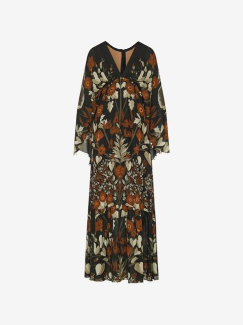 Johanna Ortiz floral-print V-neck maxi dress