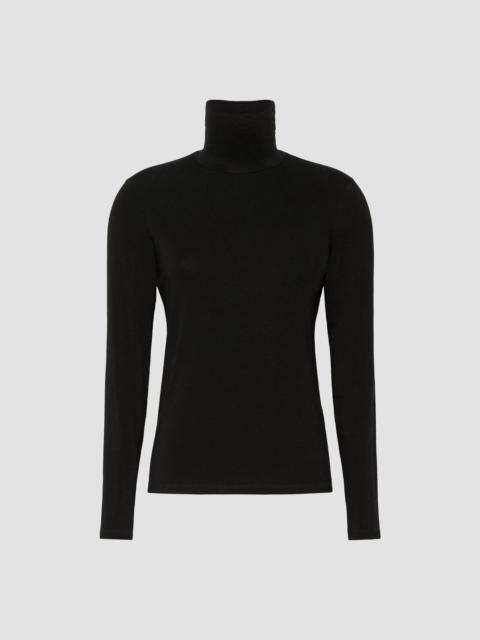 WEEKEND Max Mara Women's Stretch Viscose Jersey Top - Black