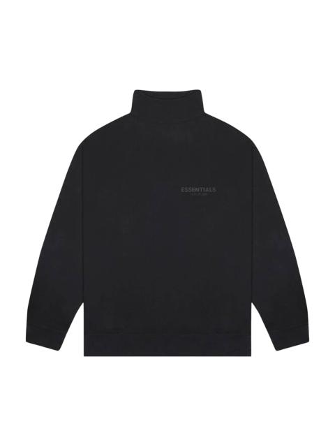 Fear of God Essentials Mock Neck Sweatshirt 'Black'