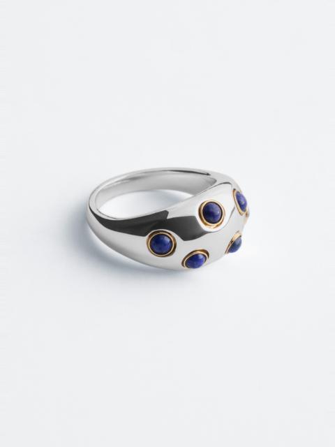 & Other Stories Lapis Lazuli Statement Ring