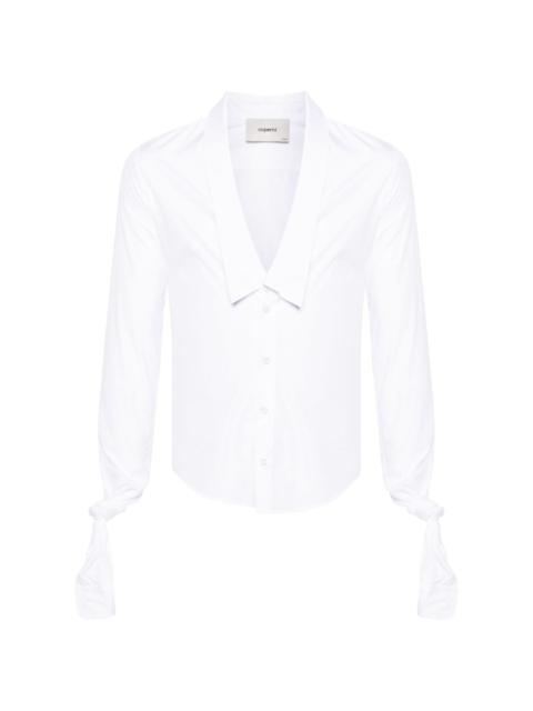 COPERNI extra-long sleeves cotton shirt