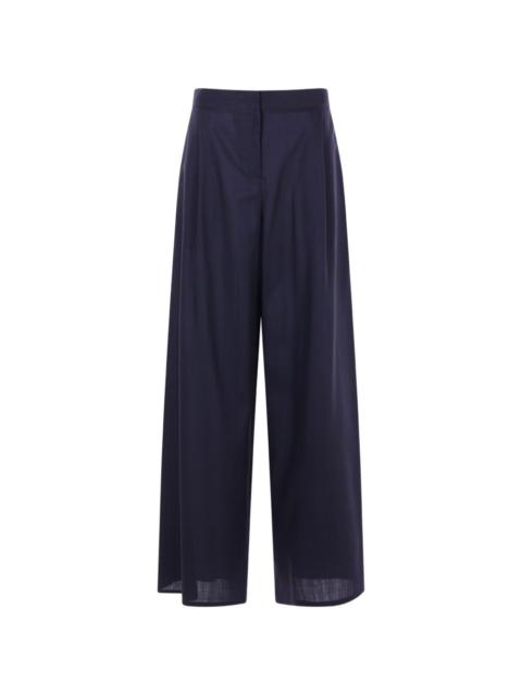 DUŠAN pleated palazzo pants