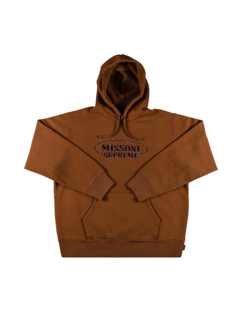 Supreme Supreme x Missoni Hooded Sweatshirt 'Brown'