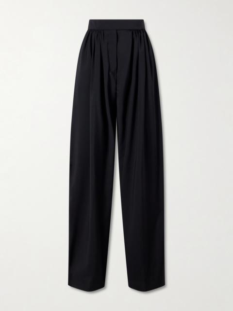 Sportmax Zorro Wool Wide-leg Pants