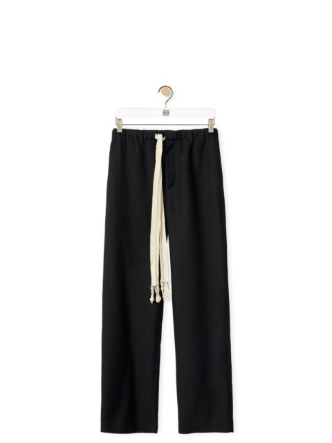 Loewe Drawstring trousers in wool