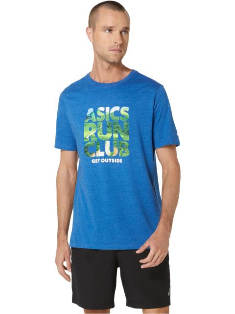 Asics UNISEX ASICS RUN OUTSIDE CLUB SHORT SLEEVE TEE