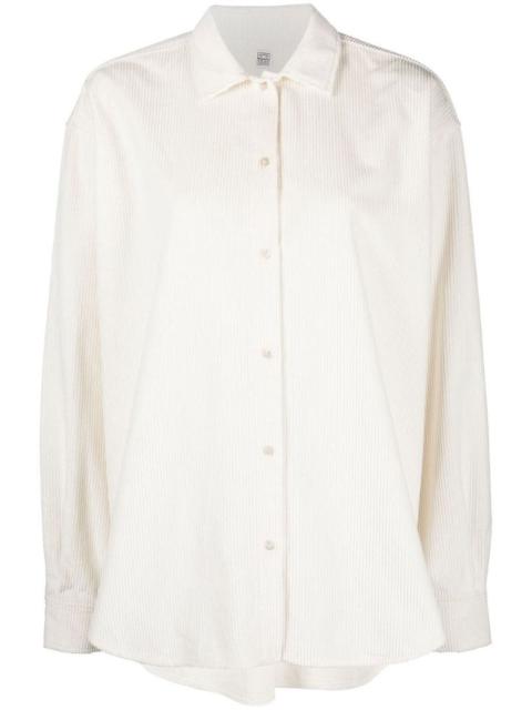 Totême long-sleeve corduroy T-shirt