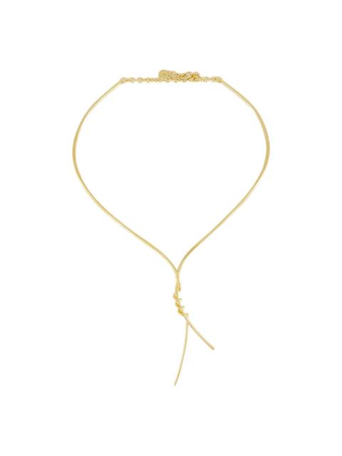 rabanne twisted-wire necklace
